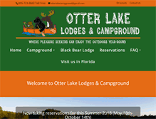 Tablet Screenshot of playatotterlake.com